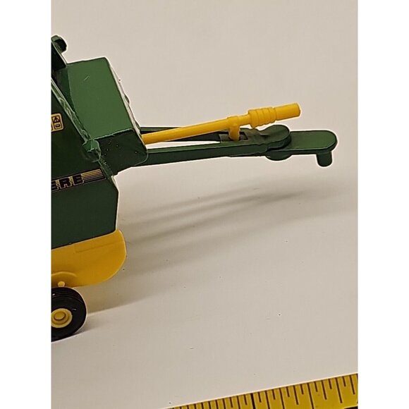 John Deere Ertl Tractor 6" Toy 6410 And Baler 590 Die cast Metal  Excellent - Picture 10 of 11